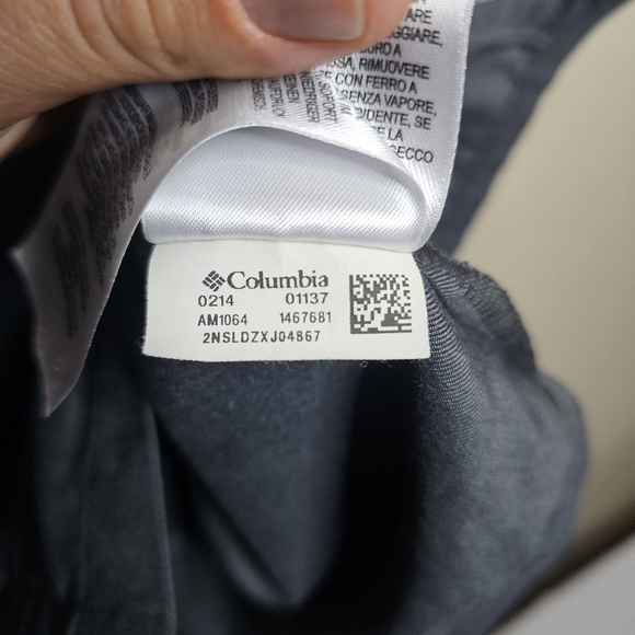 Columbia Omni-wick Men's Gray Button Down XL - Picture 7 of 8